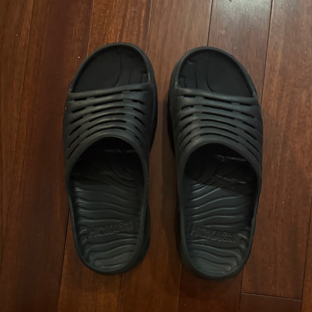 Hoka One One Black Men's Sandals
